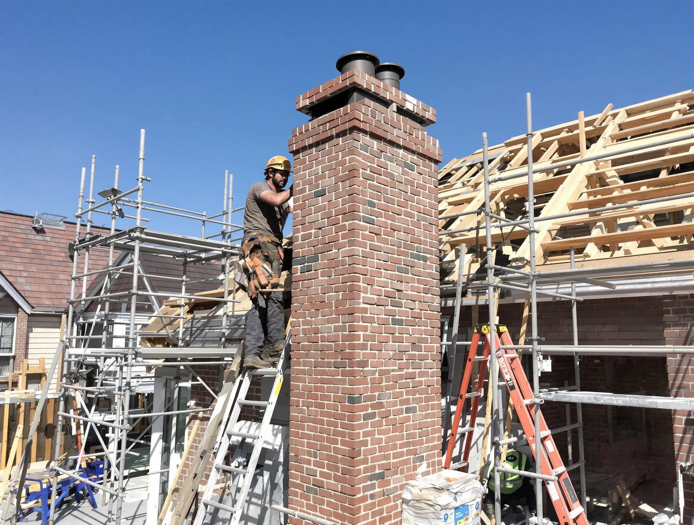 New chimney installation completed by Highland Lakes Chimney Sweep in Highland Lakes, AL