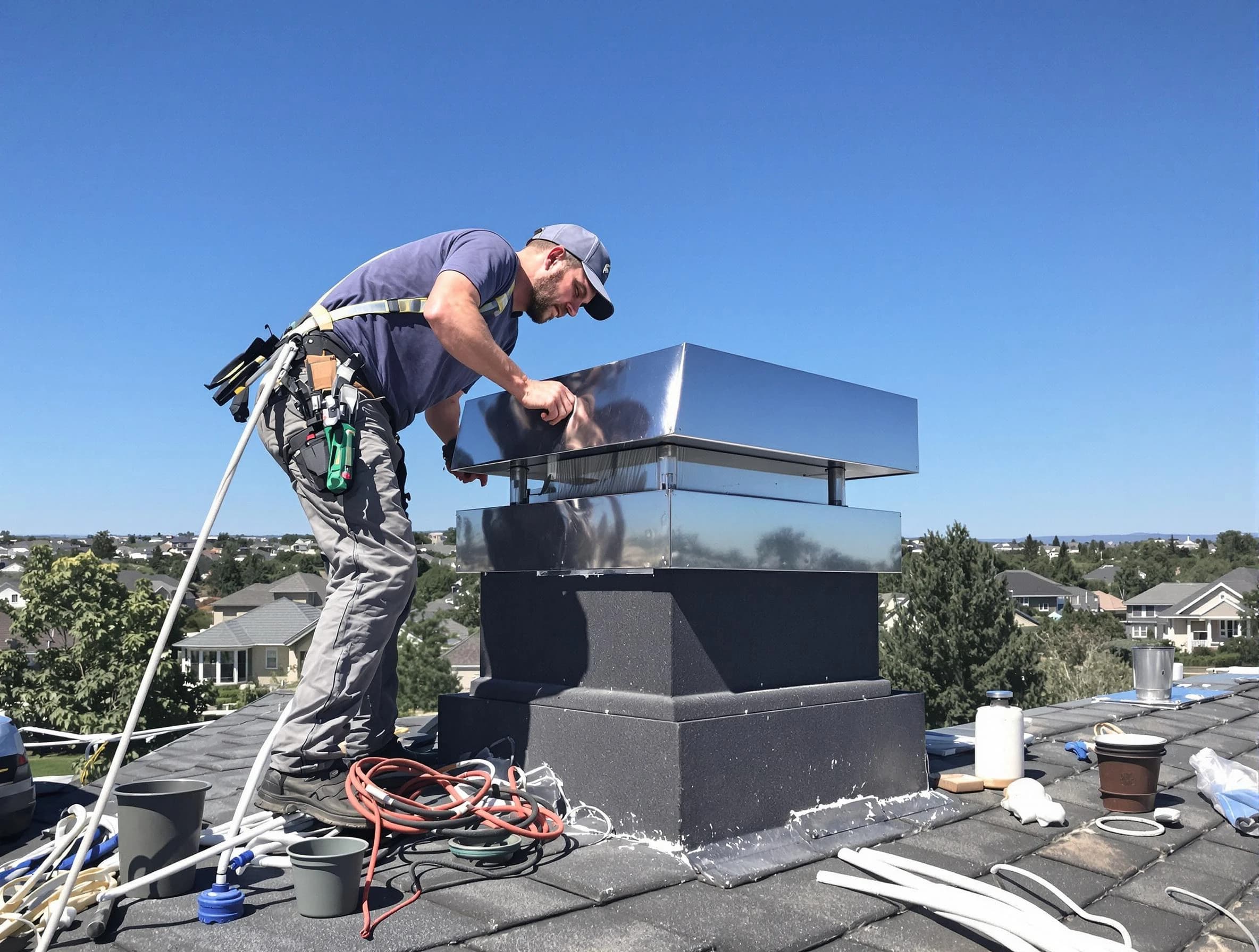 Chimney Cap Services service in Highland Lakes, AL