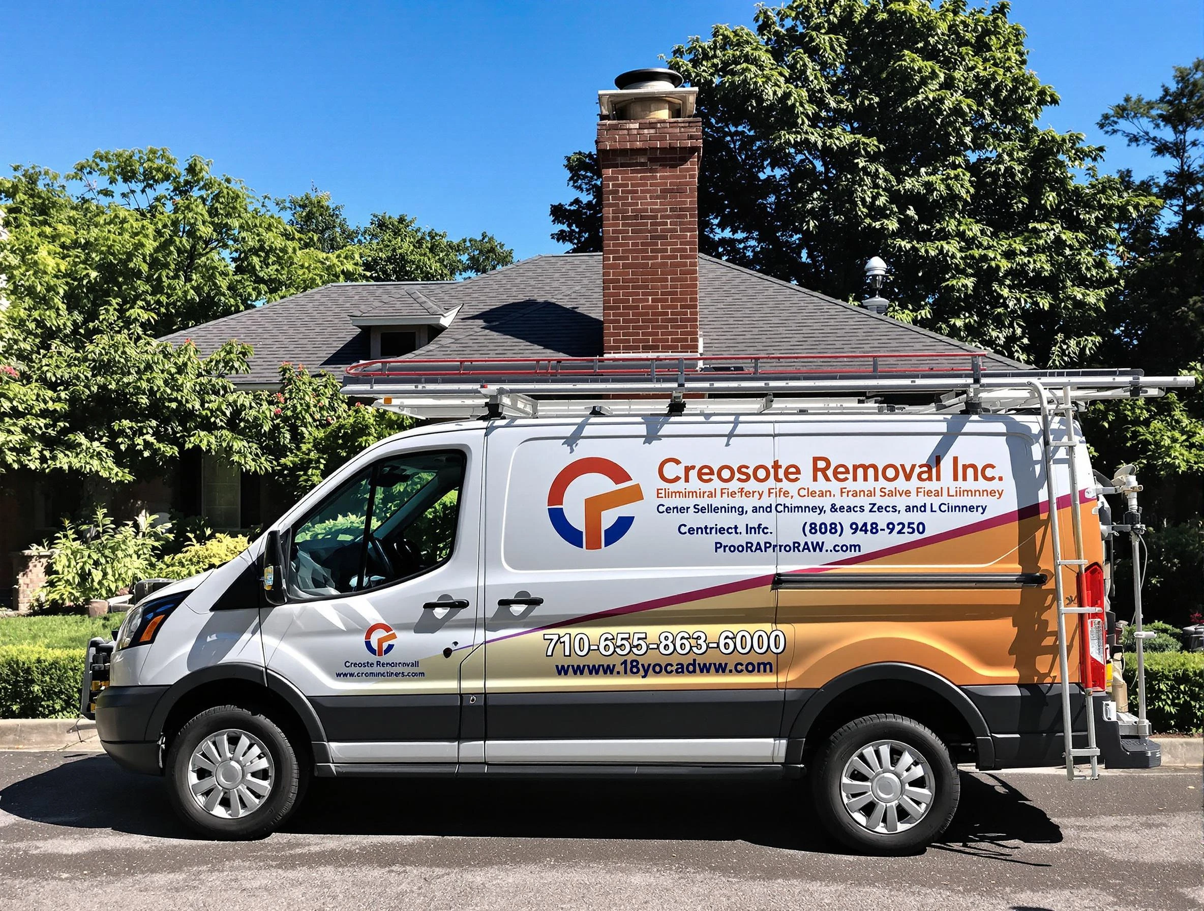 Highland Lakes Chimney Sweep technician removing creosote safely in Highland Lakes, AL